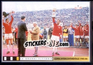 Sticker Campioni Del Mondo! - Juventus Le Grandi Vittorie - Panini