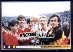 Sticker Siamo La Juve, Siamo Campioni - Juventus Le Grandi Vittorie n. 118 - Panini