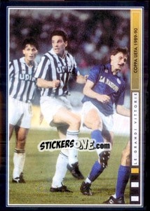 Sticker Finale Con Derby - Juventus Le Grandi Vittorie n. 122 - Panini