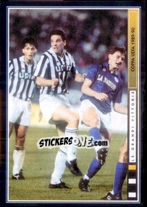 Sticker Finale Con Derby - Juventus Le Grandi Vittorie - Panini