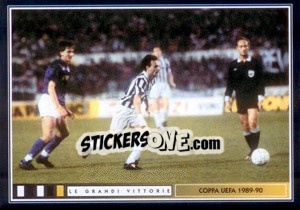 Sticker Dall'UEFA A Italia '90 - Juventus Le Grandi Vittorie n. 123 - Panini