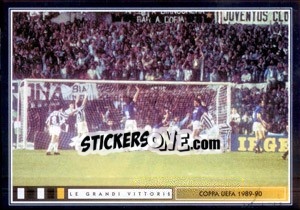 Sticker Il Sigillo Di Gigi - Juventus Le Grandi Vittorie n. 124 - Panini