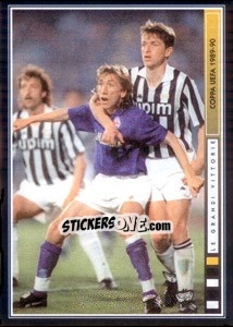 Sticker Le Attenzioni Di Marocchi (Nappi) - Juventus Le Grandi Vittorie n. 126 - Panini