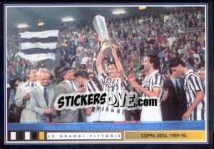 Sticker l'Uomo Della Sinistra - Juventus Le Grandi Vittorie n. 128 - Panini