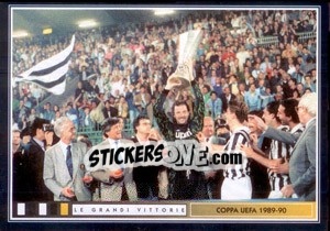 Figurina Numeri 1 Si Nasce - Juventus Le Grandi Vittorie - Panini