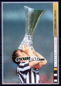 Sticker La Prima Volta Di Baggio - Juventus Le Grandi Vittorie n. 133 - Panini