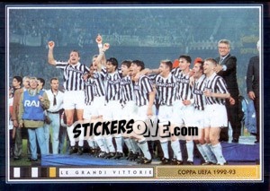 Figurina Ballo Per La Vittoria - Juventus Le Grandi Vittorie - Panini