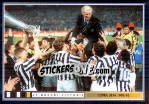 Sticker Il Ritorino Del Trap - Juventus Le Grandi Vittorie n. 136 - Panini