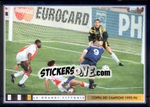 Sticker Provaci Ancora Luca! - Juventus Le Grandi Vittorie n. 141 - Panini