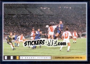 Sticker Assedio Bianconero - Juventus Le Grandi Vittorie n. 145 - Panini