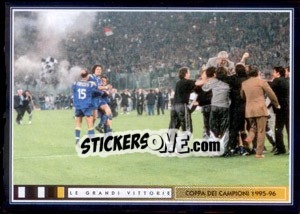 Sticker La Grande Festa - Juventus Le Grandi Vittorie n. 149 - Panini