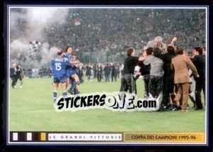 Sticker La Grande Festa - Juventus Le Grandi Vittorie - Panini