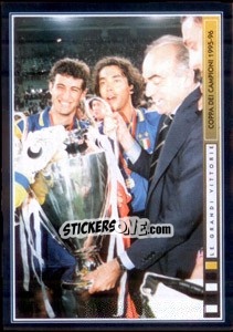 Sticker Amministratore Di Campioni - Juventus Le Grandi Vittorie n. 153 - Panini