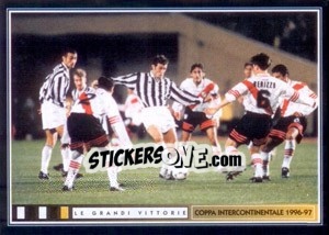 Sticker Gabbia Argentina - Juventus Le Grandi Vittorie n. 165 - Panini