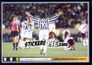 Figurina Vincitore E Vinti - Juventus Le Grandi Vittorie - Panini