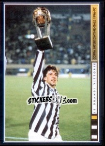 Sticker Le Mani Sul Mondo (Alessandro Del Piero) - Juventus Le Grandi Vittorie n. 169 - Panini