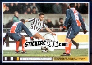Sticker Al Servizio Della Squadra - Juventus Le Grandi Vittorie n. 174 - Panini