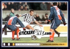 Sticker Al Servizio Della Squadra - Juventus Le Grandi Vittorie - Panini