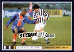 Sticker A Scuola Di Calcio - Del Piero - Juventus Le Grandi Vittorie n. 176 - Panini
