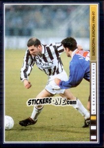 Cromo Storici Rivali - Juventus Le Grandi Vittorie - Panini