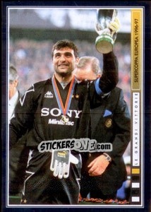 Sticker L'Angelo Della Rete (Peruzzi) - Juventus Le Grandi Vittorie n. 180 - Panini