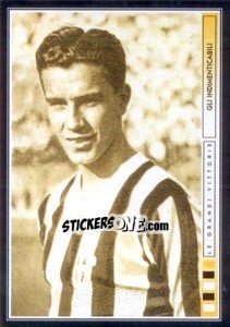Sticker Felice Borel II - Juventus Le Grandi Vittorie - Panini