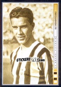 Sticker Felice Borel II - Juventus Le Grandi Vittorie n. 183 - Panini
