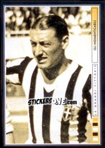 Figurina Umberto Caligaris - Juventus Le Grandi Vittorie - Panini