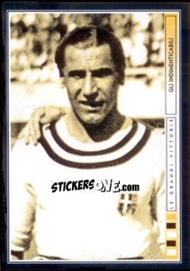 Sticker Giampiero Combi - Juventus Le Grandi Vittorie n. 185 - Panini