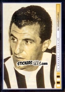 Sticker Raimundo Orsi - Juventus Le Grandi Vittorie n. 189 - Panini