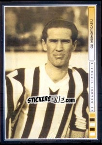 Cromo Giovanni Varglien II - Juventus Le Grandi Vittorie - Panini