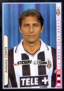 Figurina Antonio Conte - Juventus Le Grandi Vittorie - Panini