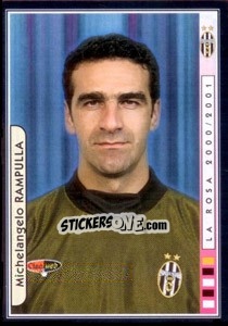 Figurina Michelangelo Rampulla - Juventus Le Grandi Vittorie - Panini