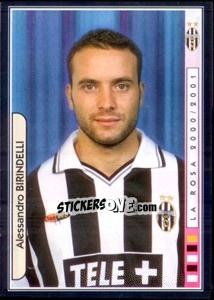 Sticker Alessandro Birindelli - Juventus Le Grandi Vittorie n. 199 - Panini