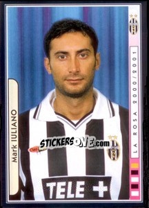 Sticker Mark Iuliano - Juventus Le Grandi Vittorie n. 201 - Panini