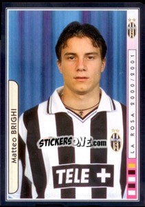 Sticker Matteo Brighi - Juventus Le Grandi Vittorie n. 206 - Panini