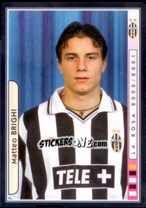 Sticker Matteo Brighi - Juventus Le Grandi Vittorie - Panini