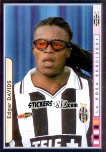 Sticker Edgar Davids - Juventus Le Grandi Vittorie n. 207 - Panini