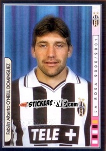 Cromo O'neil Dominguez - Juventus Le Grandi Vittorie n. 208 - Panini