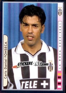 Sticker Daniel Fonseca - Juventus Le Grandi Vittorie n. 213 - Panini