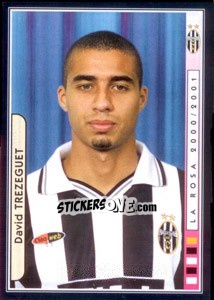 Cromo David Trezeguet - Juventus Le Grandi Vittorie - Panini