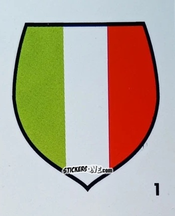 Sticker Lo Scudetto - Micro Calcio Campionato 1990-1991 n. 1 - Vallardi
