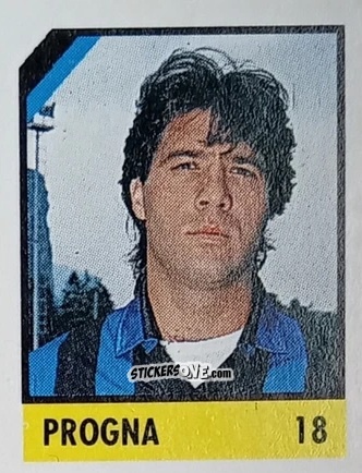 Cromo Progna - Micro Calcio Campionato 1990-1991 n. 18 - Vallardi