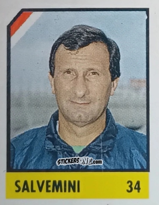 Cromo Salvemini - Micro Calcio Campionato 1990-1991 n. 34 - Vallardi