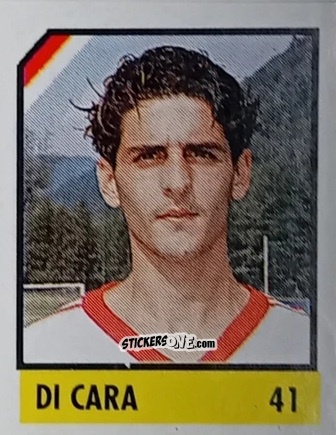 Cromo Di Cara - Micro Calcio Campionato 1990-1991 n. 41 - Vallardi
