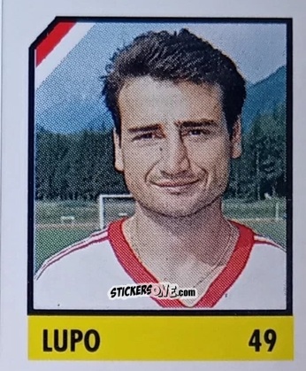 Cromo Lupo - Micro Calcio Campionato 1990-1991 n. 49 - Vallardi