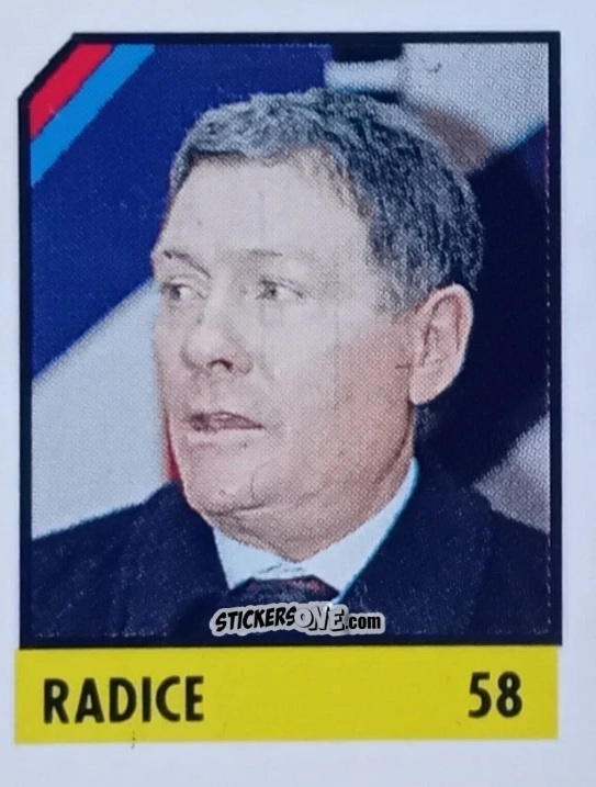 Cromo Radice - Micro Calcio Campionato 1990-1991 n. 58 - Vallardi