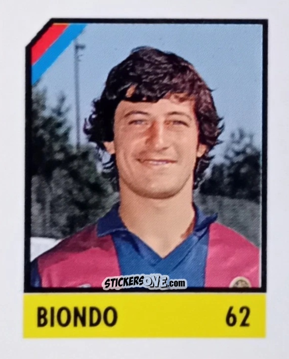 Cromo Biondo - Micro Calcio Campionato 1990-1991 n. 62 - Vallardi