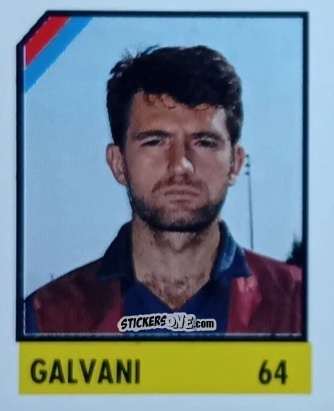 Cromo Galvani - Micro Calcio Campionato 1990-1991 n. 64 - Vallardi