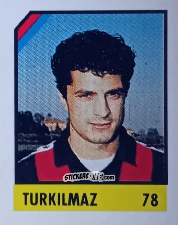 Figurina Turkilmaz - Micro Calcio Campionato 1990-1991 n. 78 - Vallardi